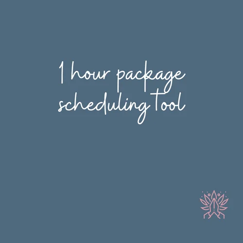 1 hour package scheduling tool
