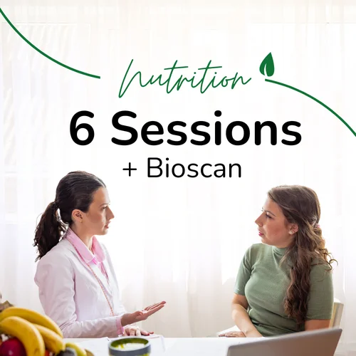 6 Nutrition Sessions Plus Bioscan