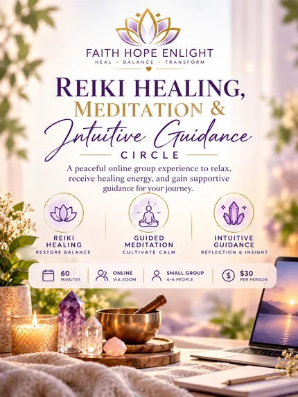 Reiki Meditation & Intuitive Guidance Group