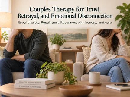 Couples Therapy for Trust, Betrayal, and Emotional Disconnection