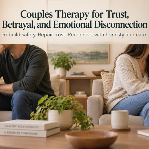 Couples Therapy for Trust, Betrayal, and Emotional Disconnection