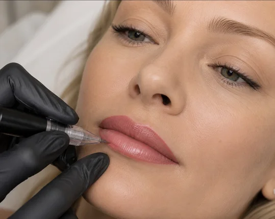 Permanent Lip Blushing