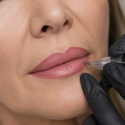 Permanent Lip Blushing