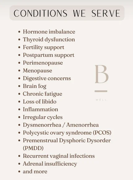 Women’s holistic health