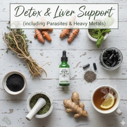 Detox & Liver Support (including Parasites & Heavy Metals) - COURSE