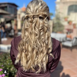 Half Up/Half Down