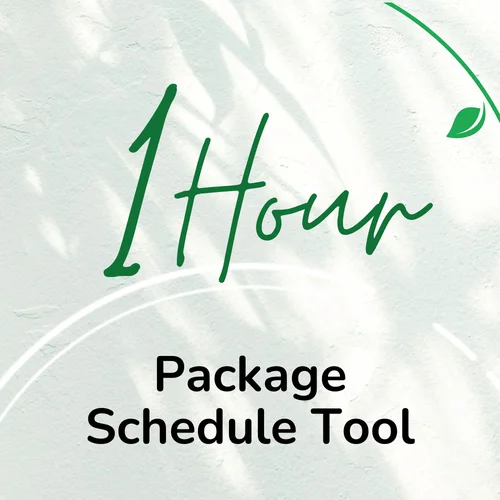 1 Hour Package Schedule Tool