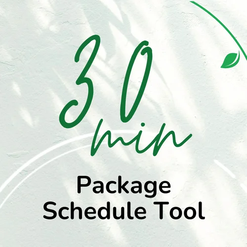 30 Min Package Schedule Tool