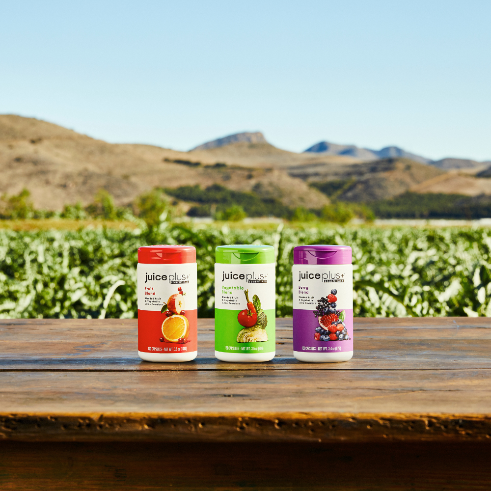 Juice Plus+ Trio – Vegetable, Berry & Fruit Blends – 360 Capsules – 2-Month Supply – Exp 01/2026