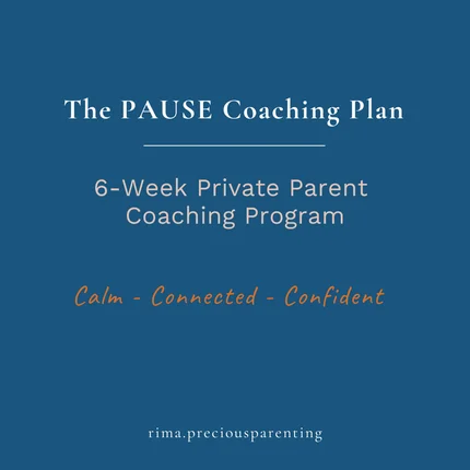 The PAUSE Coaching Plan — 6-Week Parent Coaching Program