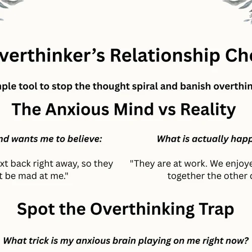 The Overthinker's Relationship Check-In