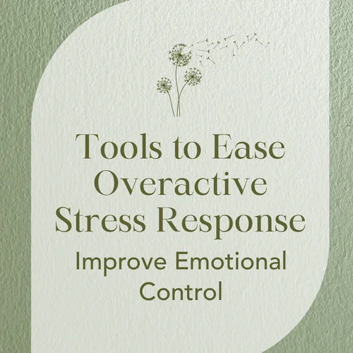 Tools to Ease Overactive Stress Response — Improve Emotional Control