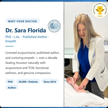Dr. Sara Florida L.Ac., (PhD, MAOM) - photo 1