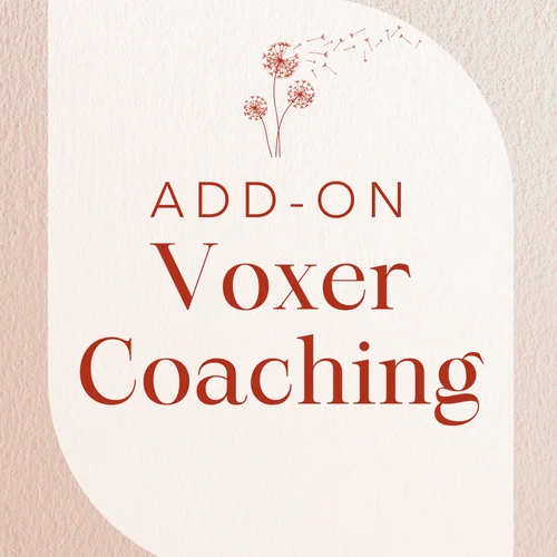 Voxer Coaching (Group Package Add-On)