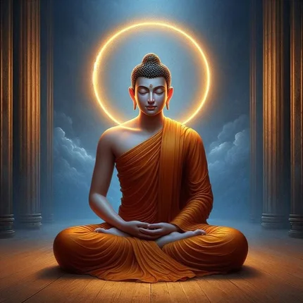 Virtual Insight Meditation sitting