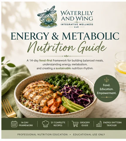 Metabolic Nutrition/Energy Guide