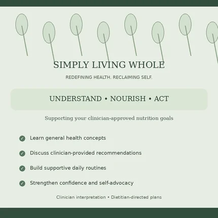 Lab Results, Nutrition Education & Wellness Planning
