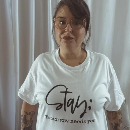 T-Shirt Stay ; Tomorrow Needs You